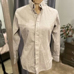 Alton Lane heavy cotton button down shirt
